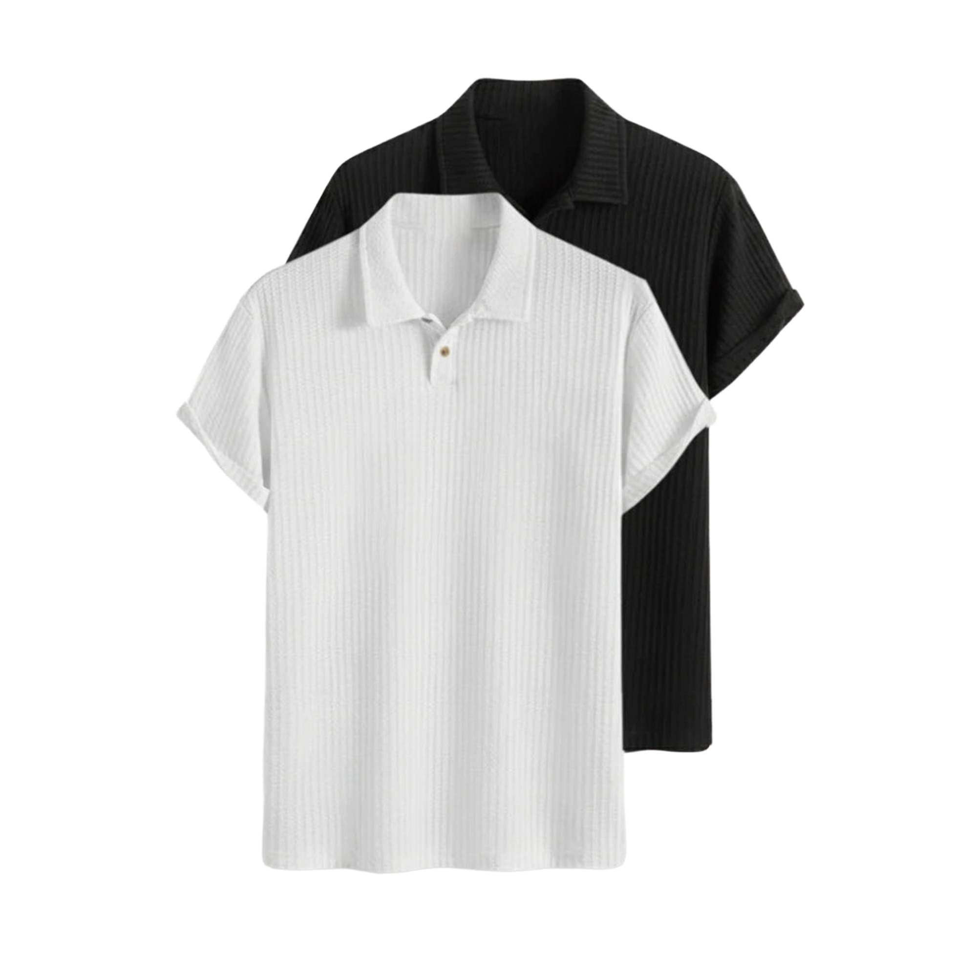 The Luxe Structured Knit Polo (Buy 1 Get 2)