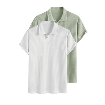 The Luxe Structured Knit Polo (Buy 1 Get 2)