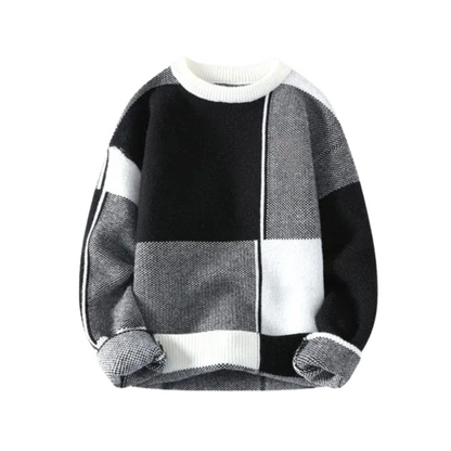 RETRO BLOCKS PREMIUM SWEATER