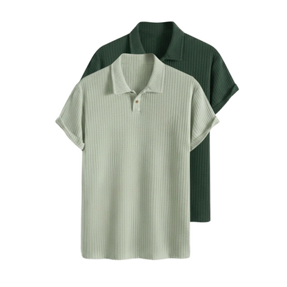 The Luxe Structured Knit Polo (Buy 1 Get 2)